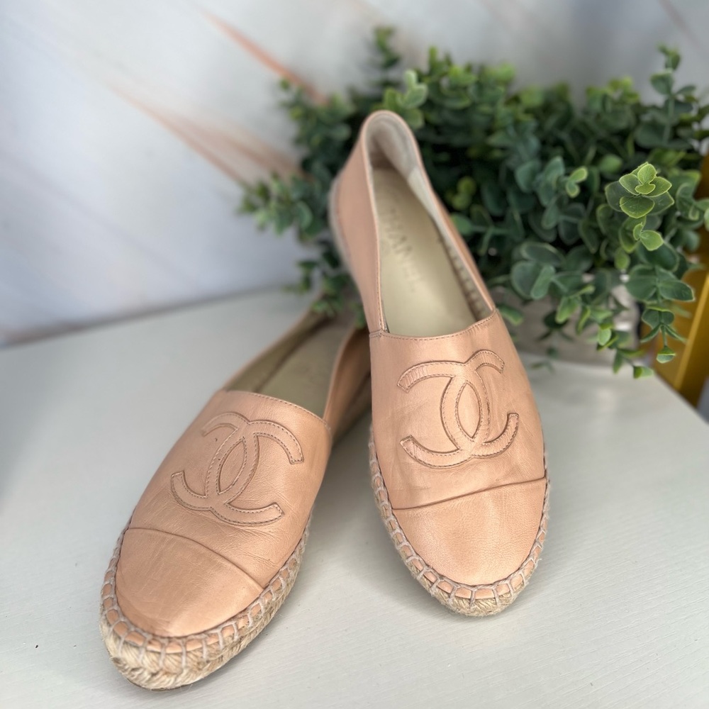 Chanel Espadrille Pink